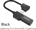 Joyroom for Lightning to Lightning + 3.5mm AUX Extension Cable