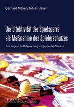 Die Effektivität Der Spielsperre Als Maßnahme Des Spielerschutzes