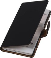 Bookstyle Wallet Case Hoesje voor Sony Xperia Z5 Zwart