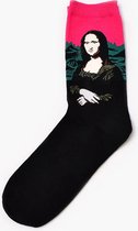 Kunst sokken - Mona Lisa - maat 39/45