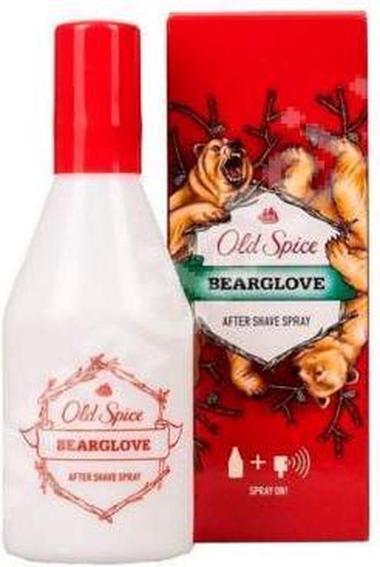 Old Spice Bearglove Aftershave Spray On 100ml - Old Spice