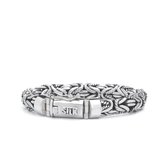 SILK Jewellery - Zilveren Armband - Connect - 385.19 - Maat 19
