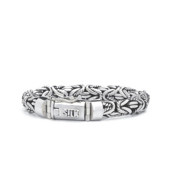 SILK Jewellery - Zilveren Armband - Connect - 385.19 - Maat 19 | bol.com