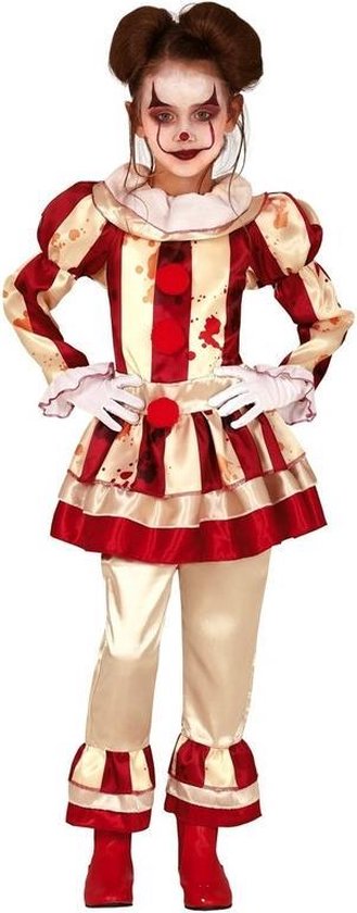 Horror clown verkleed voor meisjes - Halloween verkleedkleding -... | bol.com
