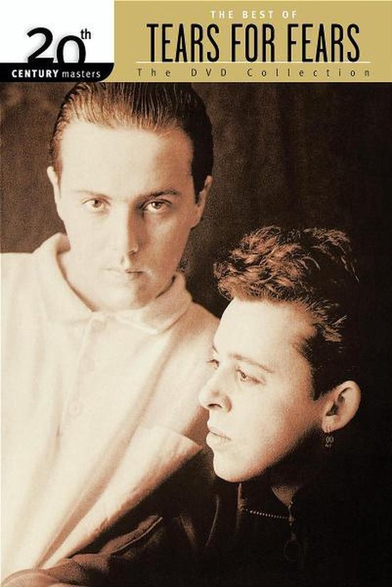 Cover van Tears for Fears 20th Century Masters DVD met portret van de twee bandleden in sepia-tinten.