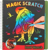 Dino World Magic Scratch boek