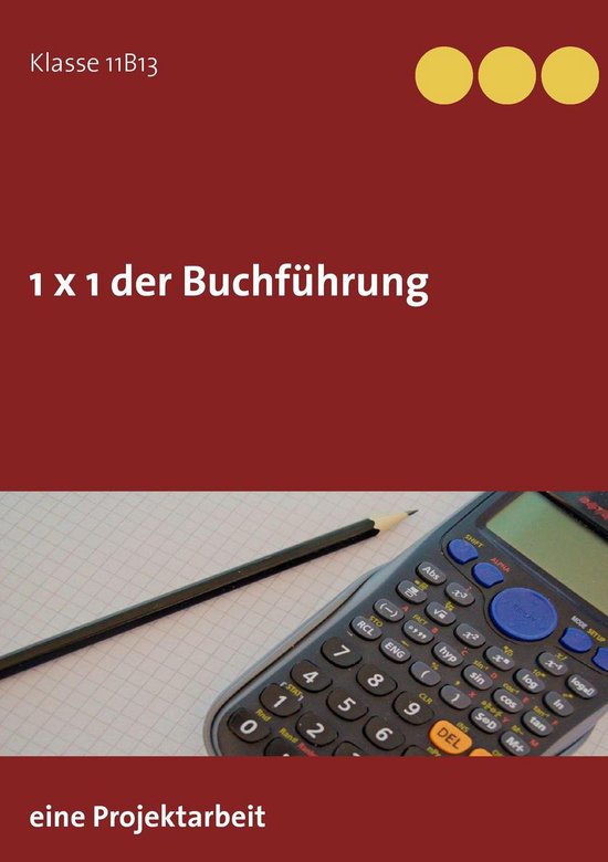 1 x 1 der Buchführung - cover