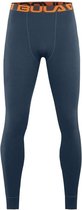 Attitude legging merino wol – blauw - maat L