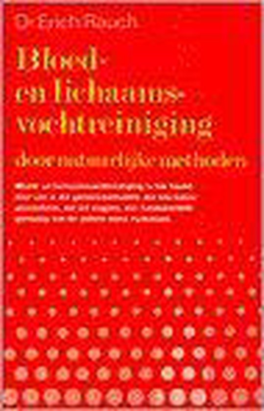 Bloed- en lichaamsvochtreiniging door natuurlijke methoden - cover