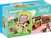 foto van PLAYMOBIL Spirit Abigail & Boomerang met paardenbox - 9480