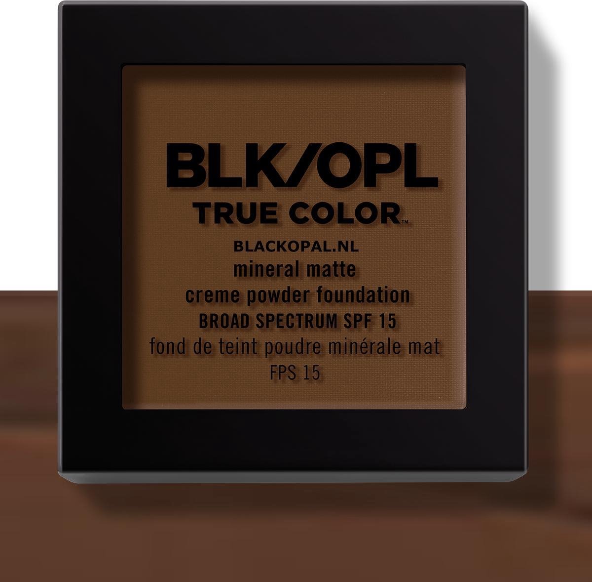 Black Opal True Color Mineral Matte Crème-to-Powder Foundation SPF15 – Suede Mocha (640) – met Shade ID