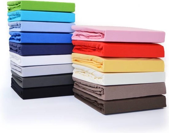 Snoozing - Flanelle - Drap housse - Surmatelas - Simple - 160x200 cm - Fuchsia