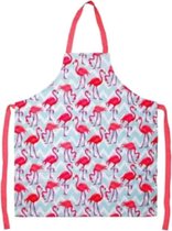 Flamingo keukenschort thema dieren cadeaus cadeau flamingo´s liefhebber