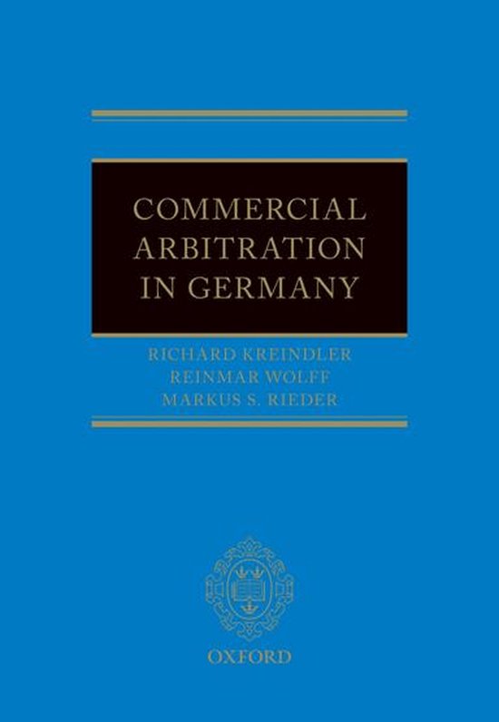 Commercial Arbitration in Germany - cover