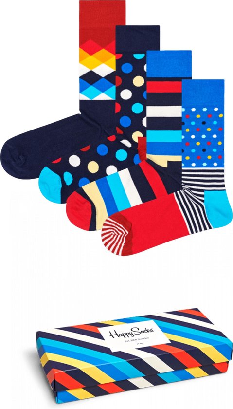 Happy Socks Special Stripe Giftbox - Maat 41-46