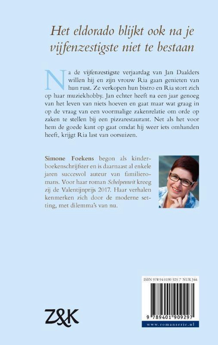 Nooit meer stil - back cover