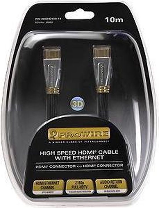 Vivanco Prowire High Speed HDMI-kabel - 10 m | bol.com