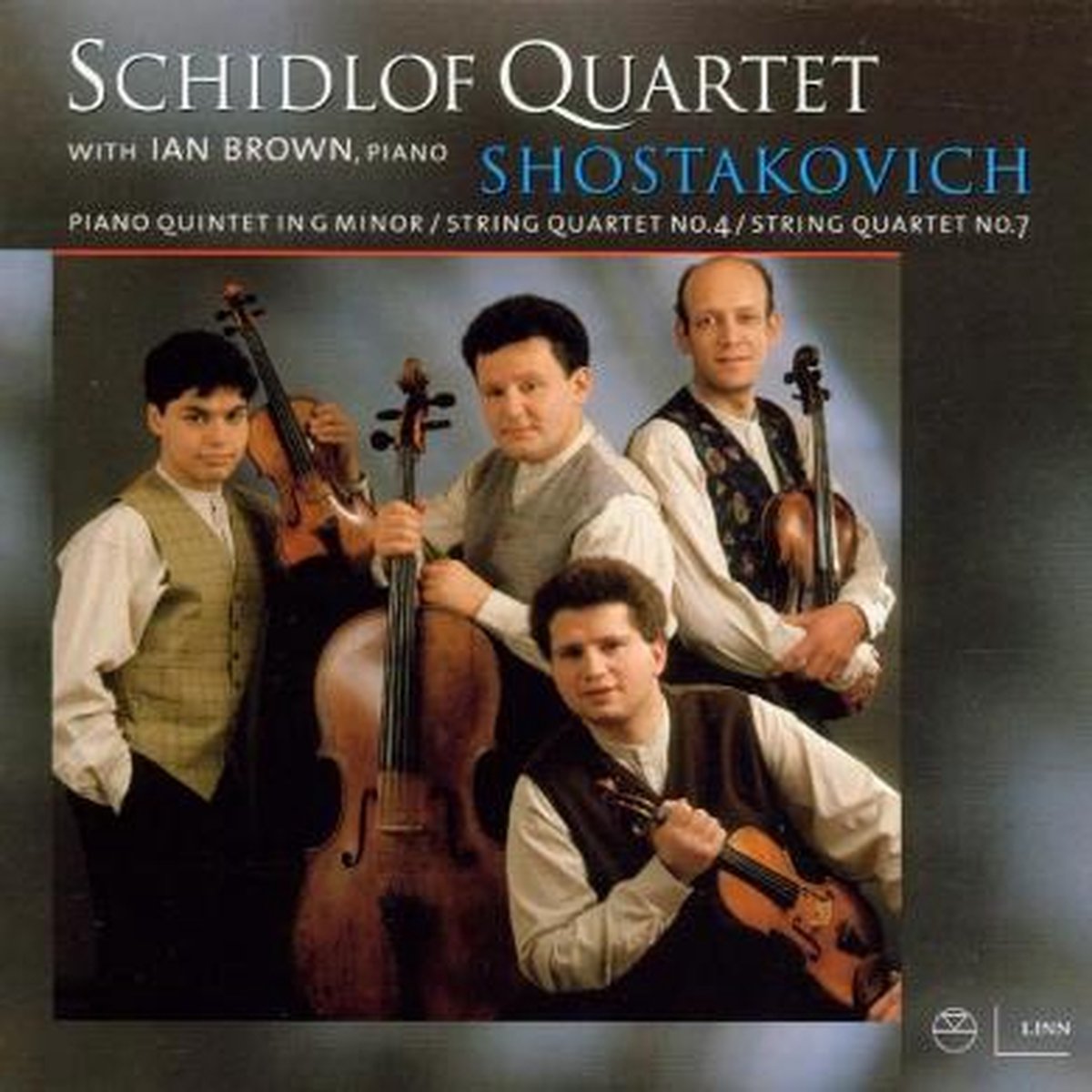 Schidlof Quartet & Ian Brown - Shostakovich: Quartet Nos. 4 & 7, Piano Quintet (CD)