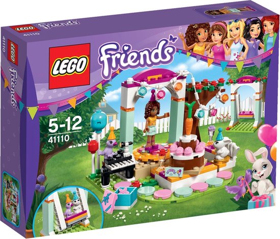 verjaardag Belangrijk nieuws noorden LEGO Friends Verjaardagsfeest - 41110 | bol.com