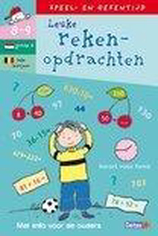 Cover van het boek 'Speel en oefentijd leuke rekenopdrachten 8-9 jaar'