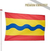 Overijsselse Vlag Overijssel 100x150cm - Kwaliteitsvlag - Geschikt voor buiten