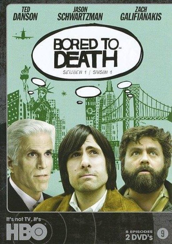 Cover van de film 'Bored To Death'