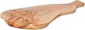 Presenteerplank olijfhout 39 cm (handmade)