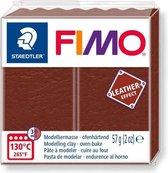 Fimo Leathereffect Boetseerklei nootbruin 8010-779