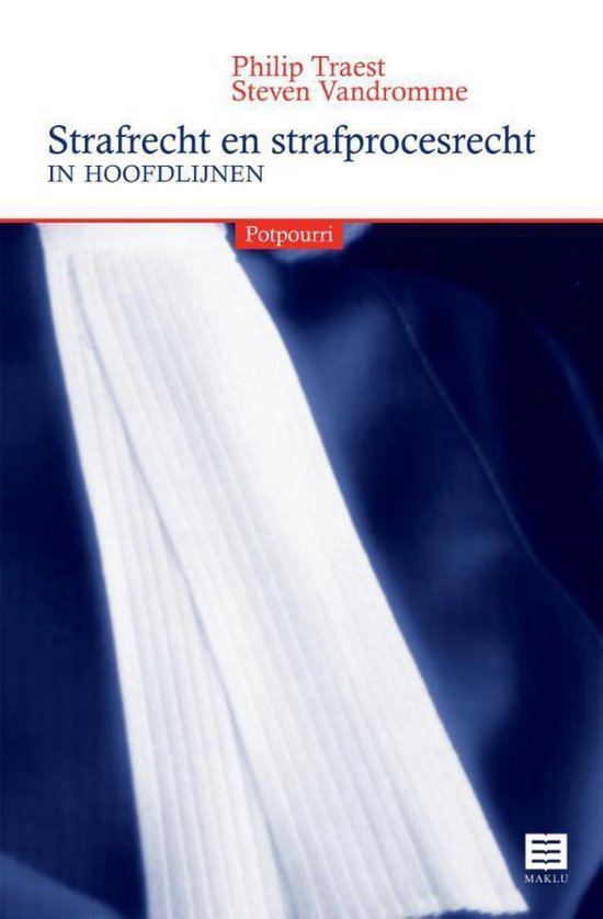 Strafrecht en strafprocesrecht in hoofdlijnen. potpourri - cover