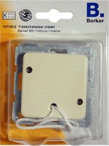 Interrupteur à tirette BERKER M2, intégré | CREME