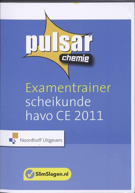 Pulsar-Chemie Examentrainer  / Havo scheikunde 2011 Slim Slagen + Examen Havo Scheikunde 2010