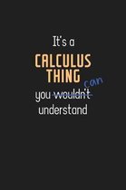 It's a Calculus Thing You Can Understand