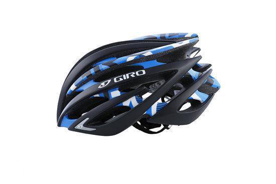 Krachtcel Trek Beginner Giro Aeon racefiets helm blauw/zwart Hoofdomtrek 55-59 cm | bol.com
