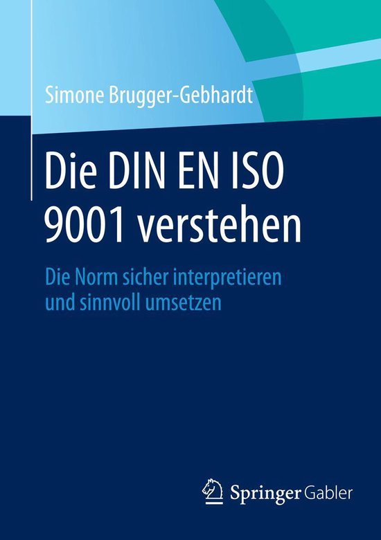 Die DIN EN ISO 9001 verstehen - cover