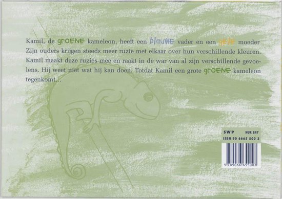 Kamil, De Groene Kameleon | 9789066655003 | Danielle Steggink | Boeken