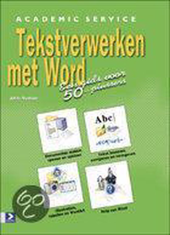 Cover van het boek 'Tekstverwerken met word'