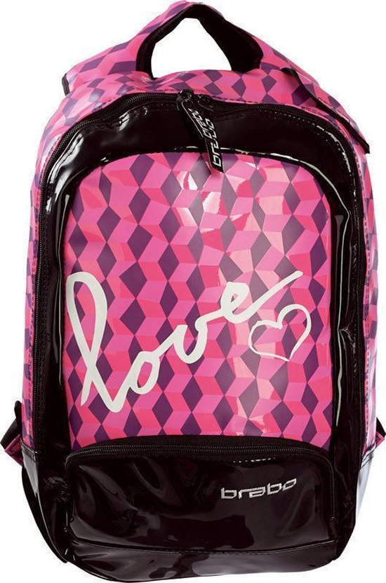 Brabo JR Backpack Pure Love Roze/Paars | bol.com