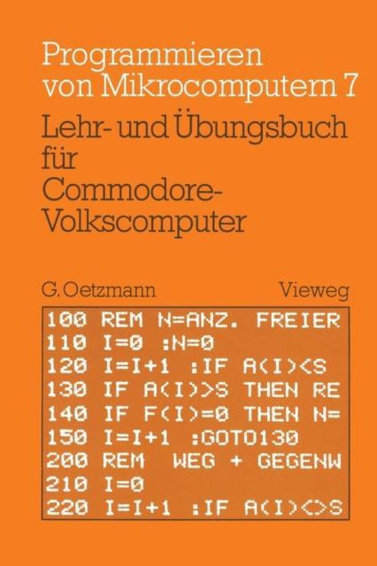 Lehr- Und Übungsbuch Für Commodore-volkscomputer - cover