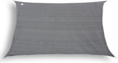 Hanse® rechthoekig waterdicht schaduwdoek - 2x4 m  - Grijs