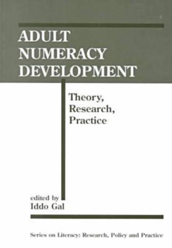 Adult Numeracy Development - cover