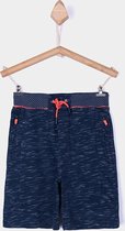 Tiffosi-jongens-sweat short,  korte broek, jogbroek-Oscar-kleur blauw, koraal-maat 116