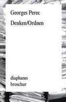 diaphanes Broschur - Denken/Ordnen