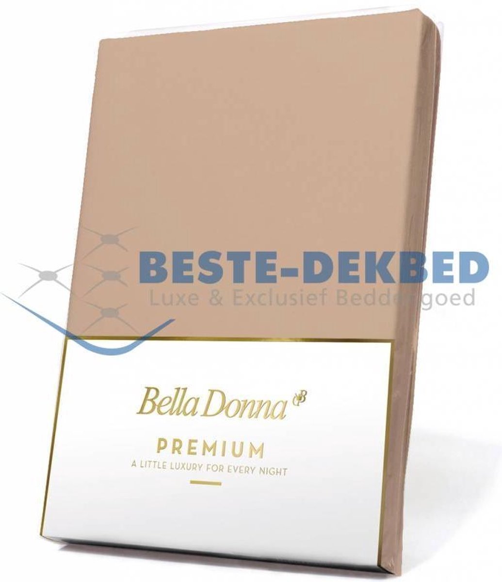 Bella Donna Premium Jersey Hoeslaken - Champignon