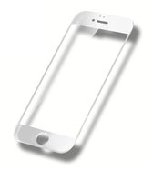 2 stuks Xssive Full Cover Glasfolie voor Apple iPhone 6 / iPhone 6S - Tempered Glass - Wit