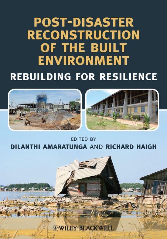 Post-Disaster Reconstruction of the Built Environment - cover