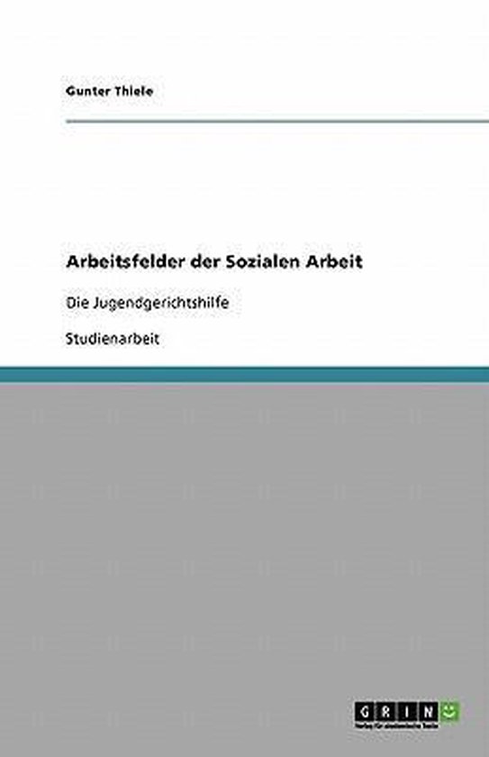 Arbeitsfelder Der Sozialen Arbeit Arbeitsfelder der Sozialen Arbeit, Günter Thiele | 9783640137664