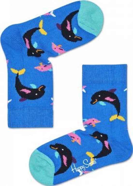 Happy Socks Kids Dolphins 2 3 jaar schoenmaat 23 26 bol