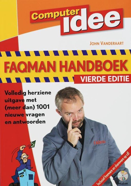 Cover van het boek 'FAQman Handboek + CD-ROM, Website' van John Vanderaart