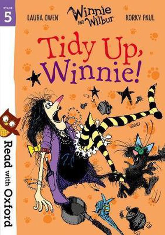 Read with Oxford: Stage 5: Winnie and Wilbur: Tidy Up, Winni ... - cover