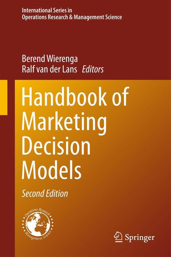 Business and Management (R0) - Handbook of Marketing Decisio ... - cover